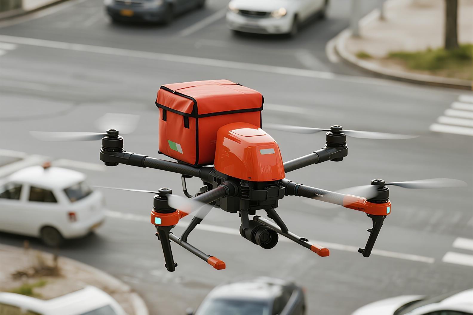 济南首条无人机外卖航线投入常态化运营