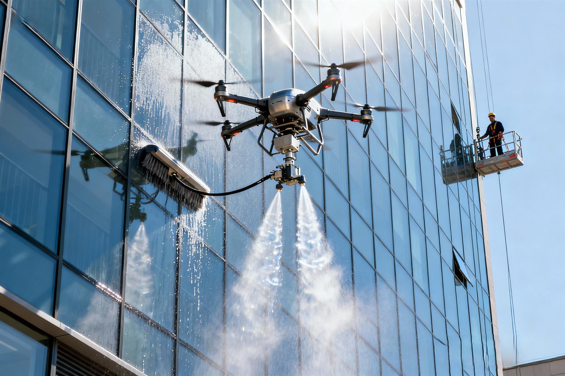 无人机替代“蜘蛛人”、“机器狗+无人机”查验