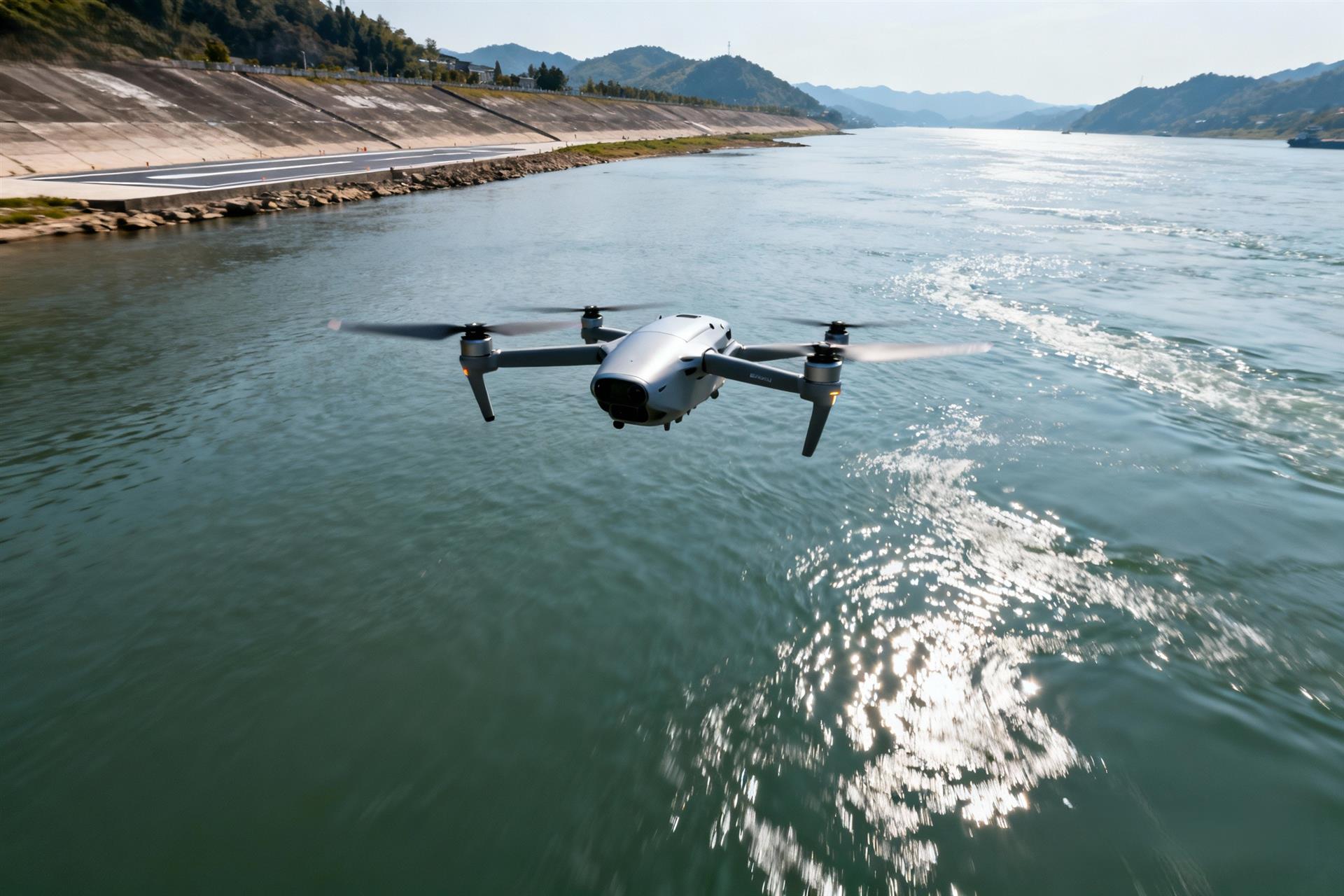 无人机巡航守护长江黄金水道 智慧航道建设迈入新阶段