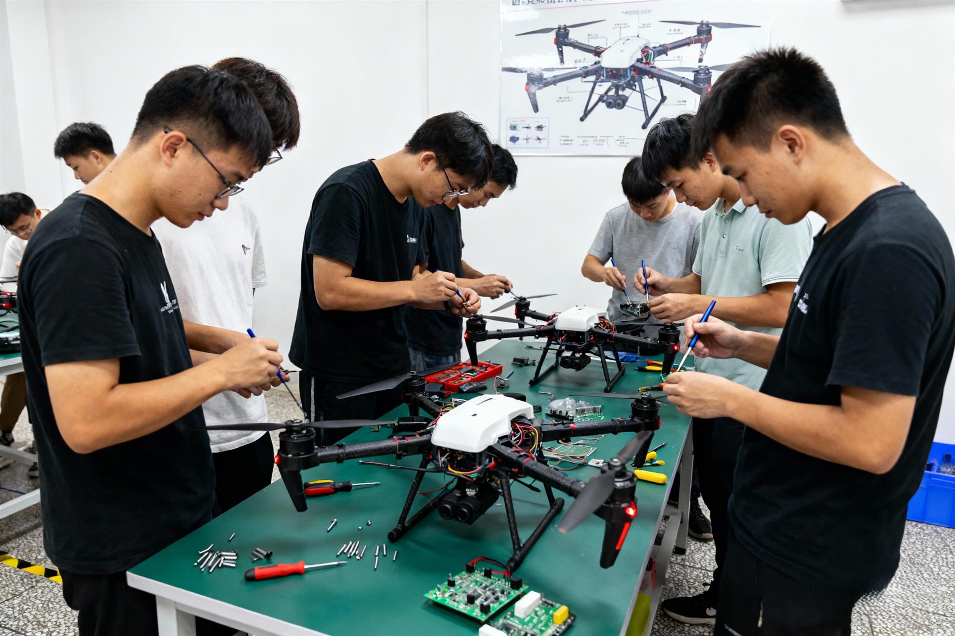 无人机维修师成低空经济新宠 汉产“急救医生”批量上岗